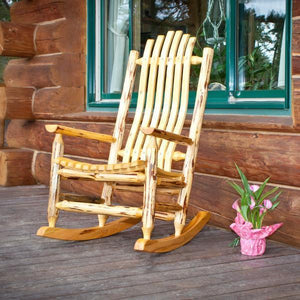 Montana Woodworks Montana Adult Log Rocker Chair Rocker Chair