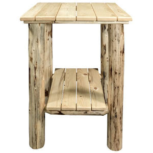 Montana Woodworks Montana Exterior End Table Outdoor Tables Ready to Finish