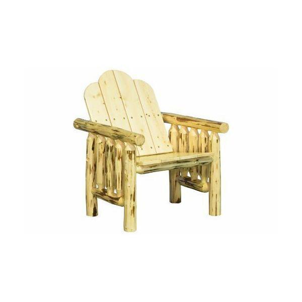 Montana Woodworks Montana Log Deck Chair Outdoor Chairs Exterior Stain