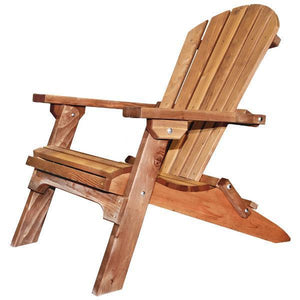 Montana Woodworks Western Red Cedar Adirondack Chair Adirondack Chair Ready to Finish