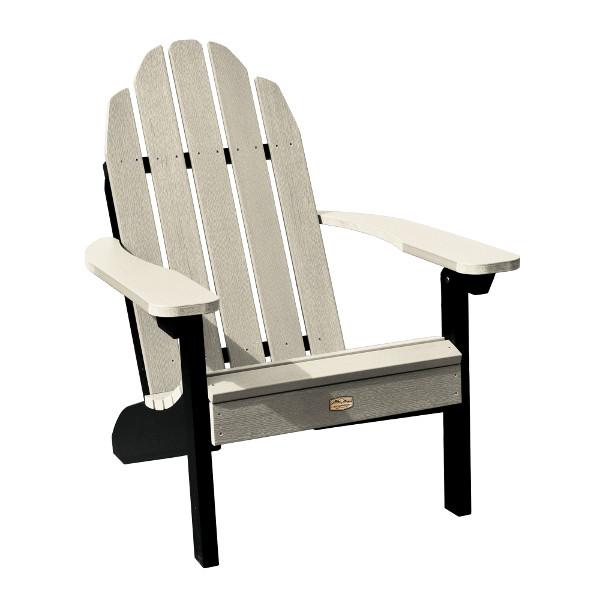 Mountain Bluff Essential Adirondack Chair Outdoor Chair Vapor (Black/Ivory)