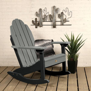 Mountain Bluff The Essential Adirondack Rocking Chair Rocking Chair