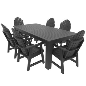 Muskoka 7pc 42x84 Dining Set Dining Set Black