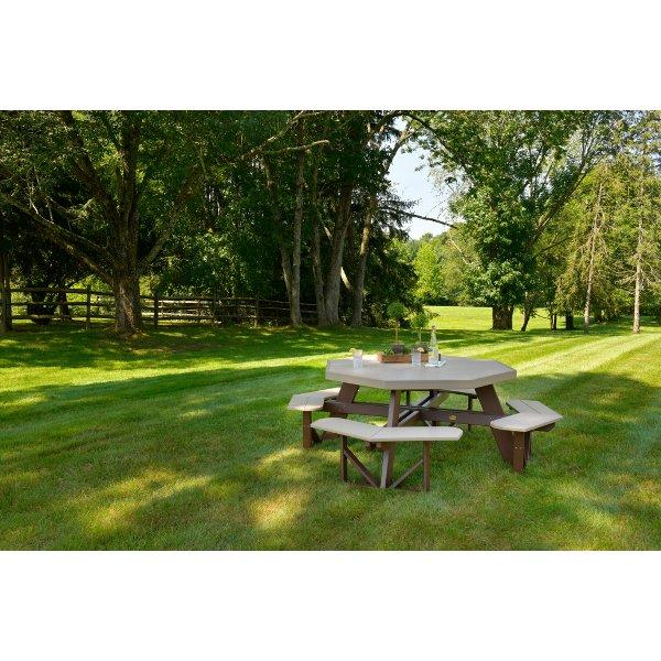 Poly Octagon Picnic Table