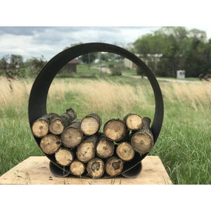 Orbital Log Rack Firewood Rack