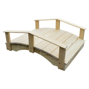 Oriental Garden Bridge Garden Bridge 3' x 4' / Unfinished