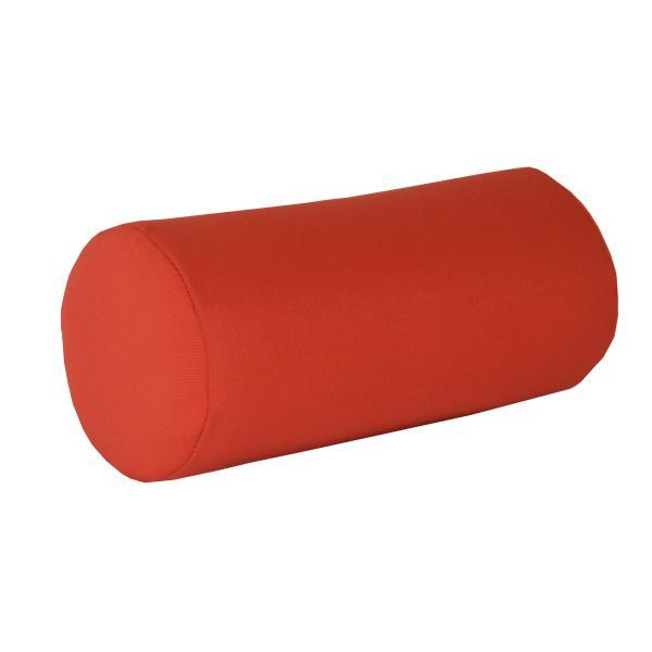Outdoor Bolster Pillow Cushions &amp; Pillows 7&quot;X18&quot; / Red