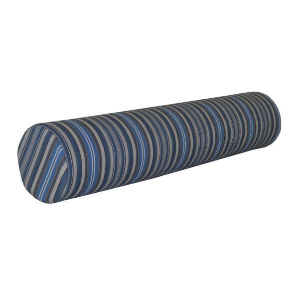 Outdoor Bolster Pillow Cushions &amp; Pillows 7&quot;X36&quot; / Blue Stripe