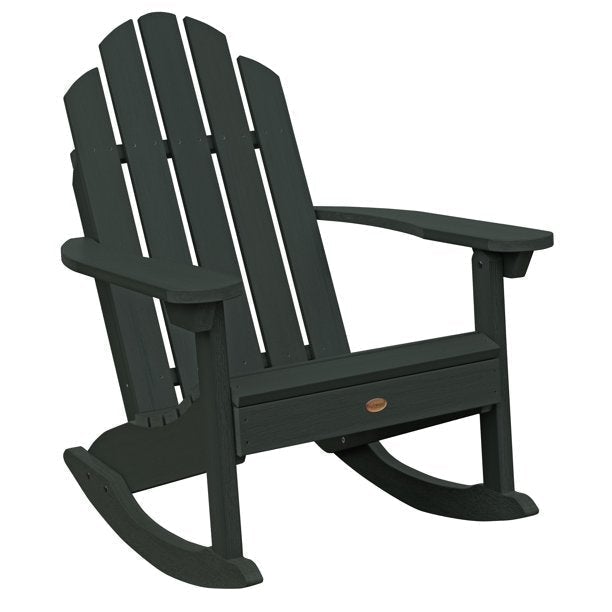 Outdoor Classic Westport Adirondack Rocking Chair Rocking Chair Charleston Green