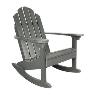 Outdoor Classic Westport Adirondack Rocking Chair Rocking Chair Coastal Teak