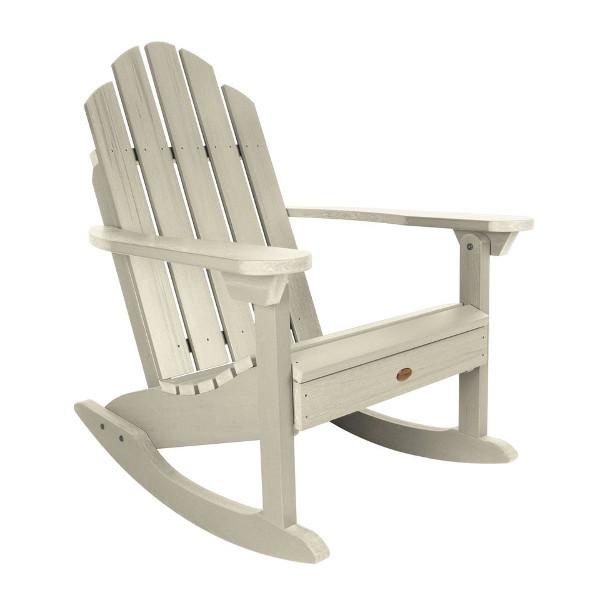 Outdoor Classic Westport Adirondack Rocking Chair Rocking Chair Whitewash