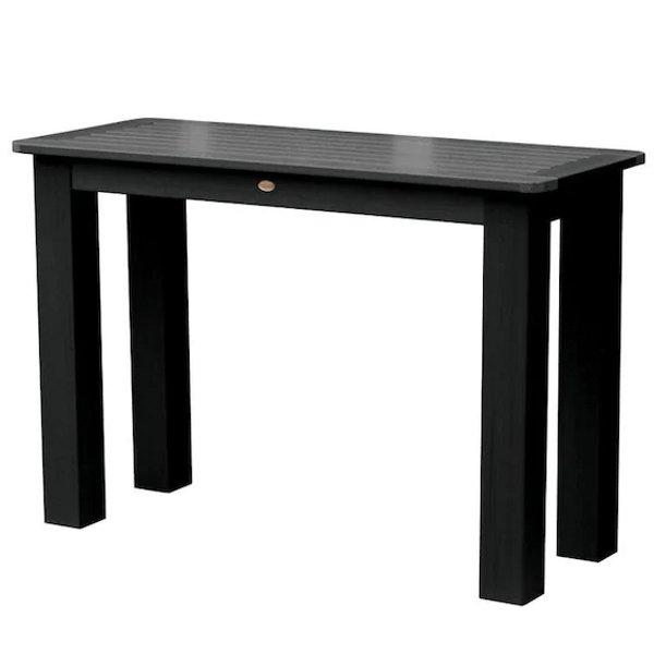 Outdoor Counter Height Sideboard Table Dining Table Black
