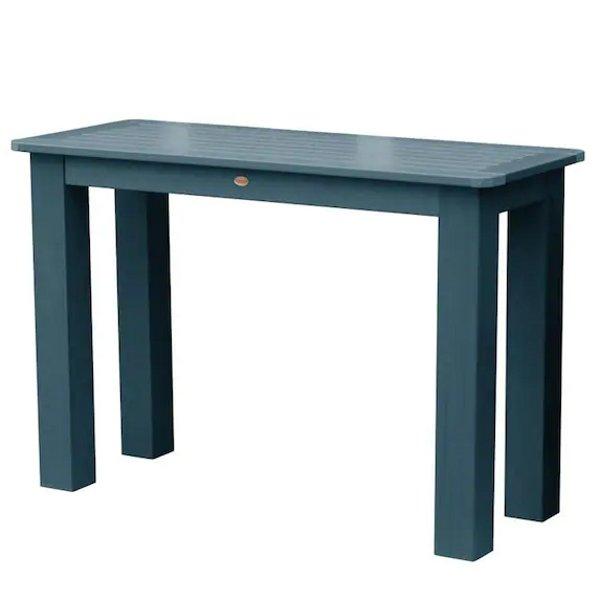 Outdoor Counter Height Sideboard Table Dining Table Nantucket Blue