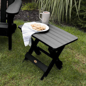 Outdoor Folding Adirondack Side Table Outdoor Table