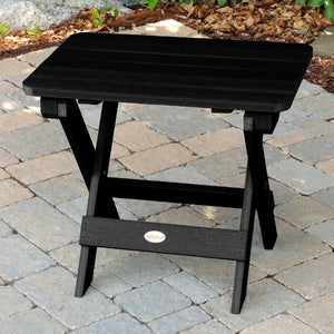 Outdoor Folding Adirondack Side Table Outdoor Table