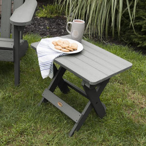 Outdoor Folding Adirondack Side Table Outdoor Table