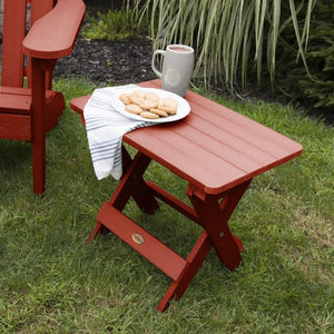 Outdoor Folding Adirondack Side Table Outdoor Table