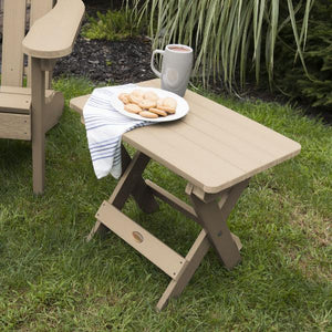 Outdoor Folding Adirondack Side Table Outdoor Table