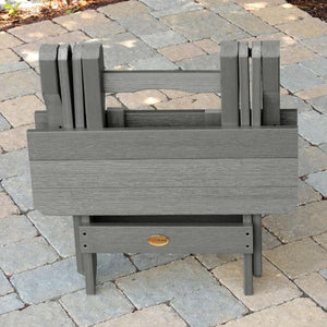 Outdoor Folding Adirondack Side Table Outdoor Table