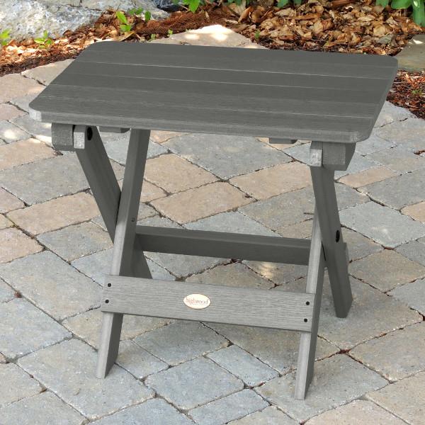 Outdoor Folding Adirondack Side Table Outdoor Table