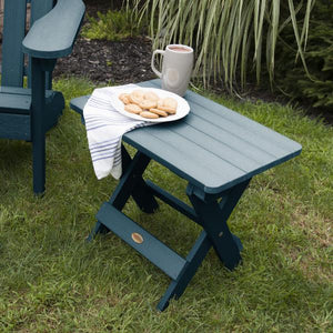 Outdoor Folding Adirondack Side Table Outdoor Table