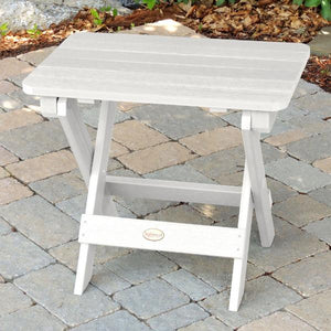 Outdoor Folding Adirondack Side Table Outdoor Table