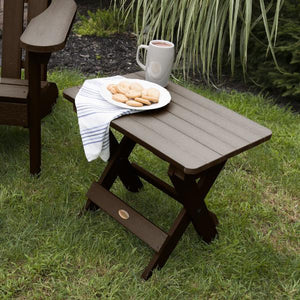 Outdoor Folding Adirondack Side Table Outdoor Table
