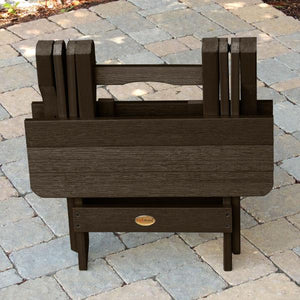 Outdoor Folding Adirondack Side Table Outdoor Table