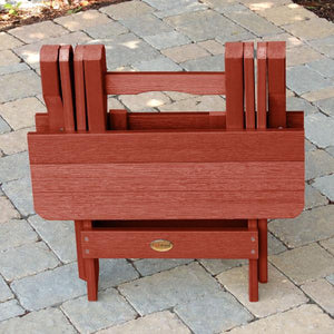 Outdoor Folding Adirondack Side Table Outdoor Table