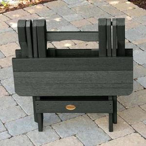 Outdoor Folding Adirondack Side Table Outdoor Table
