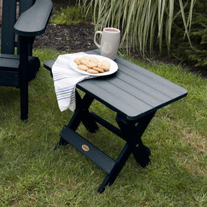 Outdoor Folding Adirondack Side Table Outdoor Table