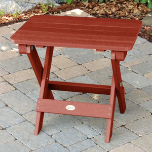 Outdoor Folding Adirondack Side Table Outdoor Table