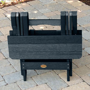 Outdoor Folding Adirondack Side Table Outdoor Table