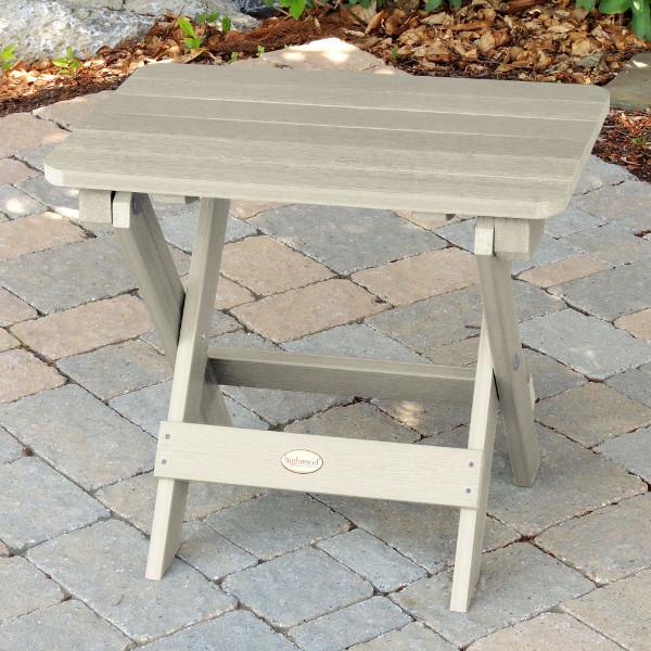 Outdoor Folding Adirondack Side Table Outdoor Table