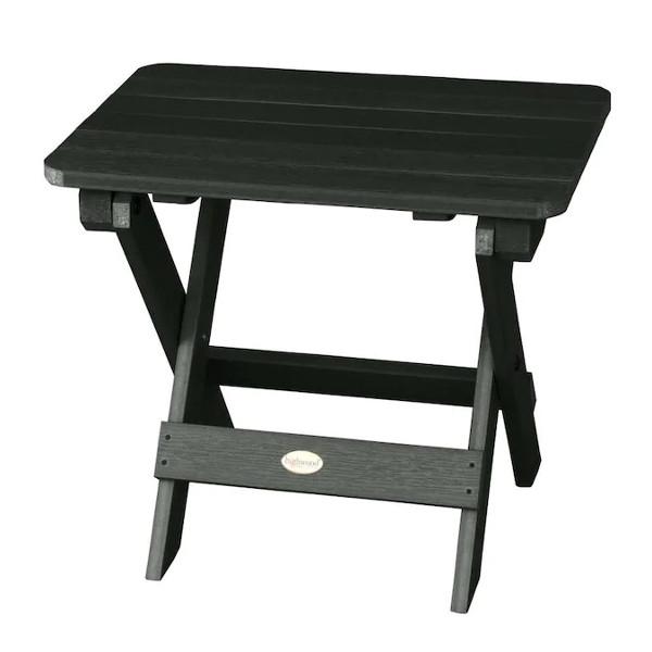 Outdoor Folding Adirondack Side Table Outdoor Table Charleston Green