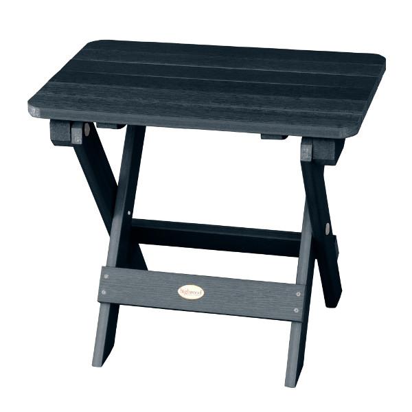 Outdoor Folding Adirondack Side Table Outdoor Table Federal Blue
