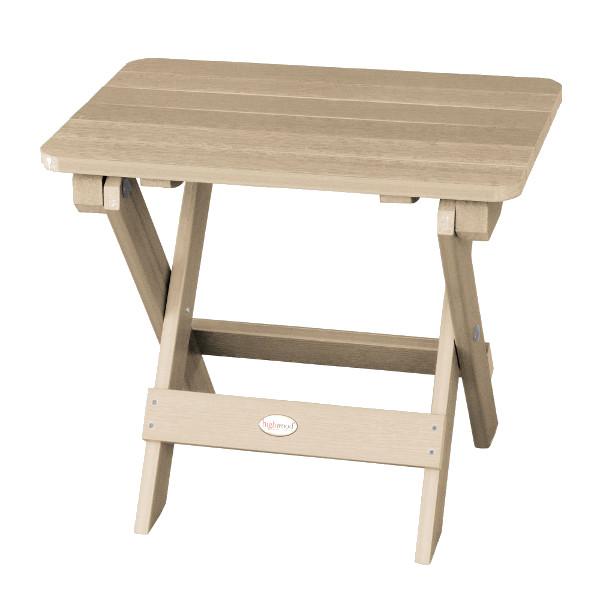 Outdoor Folding Adirondack Side Table Outdoor Table Tuscan Taupe