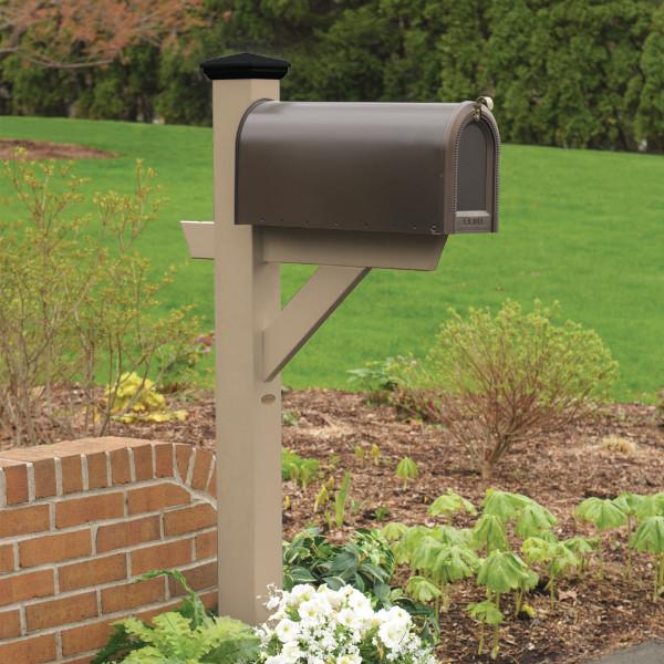 Outdoor Hazleton Mailbox Post Mailbox Post