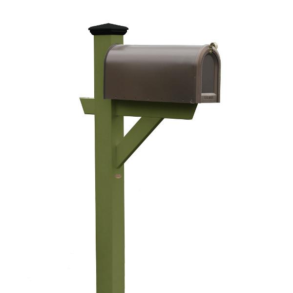 Outdoor Hazleton Mailbox Post Mailbox Post Dried Sage