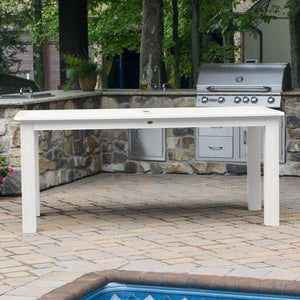 Outdoor Rectangular Counter Height Dining Table Dining Table