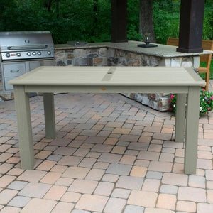 Outdoor Rectangular Counter Height Dining Table Dining Table