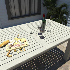 Outdoor Rectangular Counter Height Dining Table Dining Table