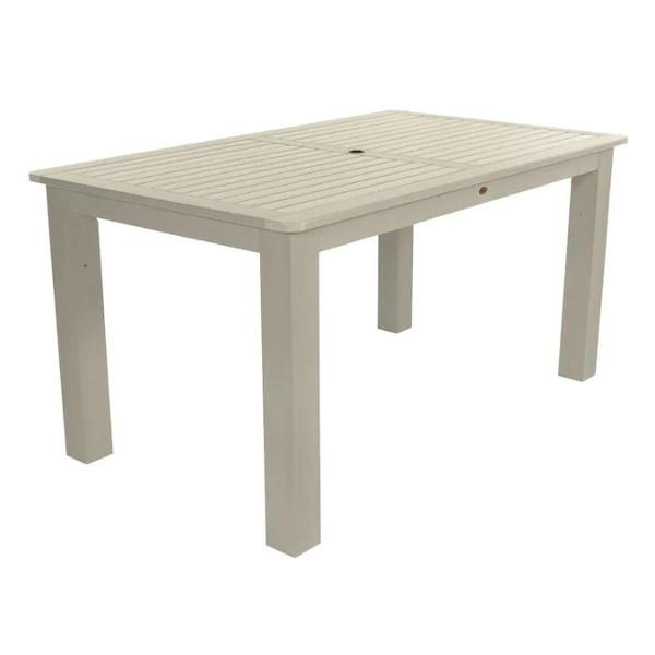 Outdoor Rectangular Counter Height Dining Table Dining Table 42&quot; x 72&quot; / Whitewash
