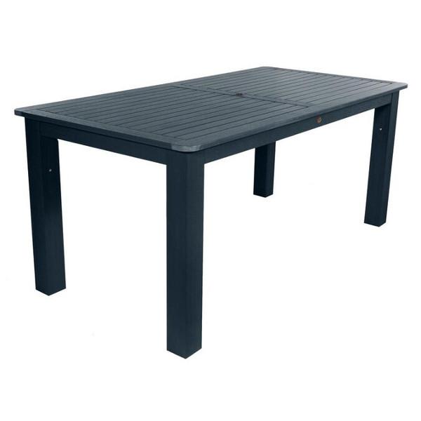 Outdoor Rectangular Counter Height Dining Table Dining Table 42&quot; x 84&quot; / Nantucket Blue