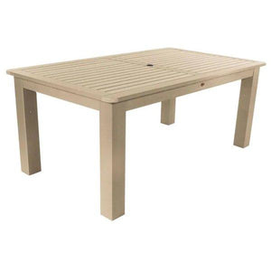 Outdoor Rectangular Dining Table Dining Table 42"x84" / Tuscan Taupe