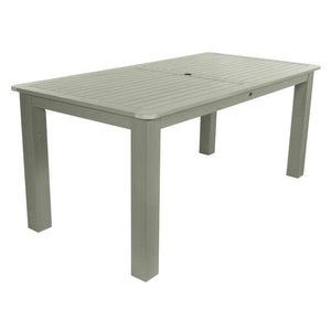Outdoor Rectangular Dining Table Dining Table 72" x 42" Table / Eucalyptus