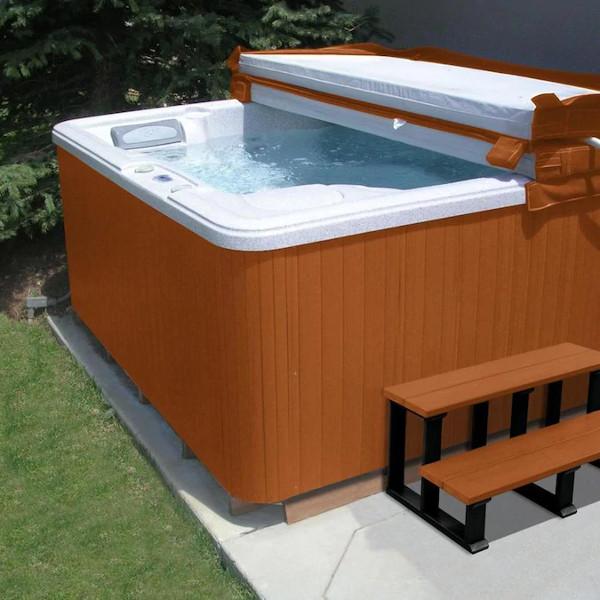 Outdoor Spa/Hot Tub Cabinet Replacement Kit Flex/Square corner Spa Tub