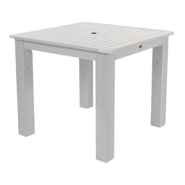 Outdoor Square Counter Dining Table Dining Table White