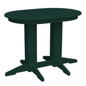 Oval Counter Table Dining Table