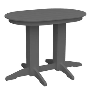 Oval Counter Table Dining Table